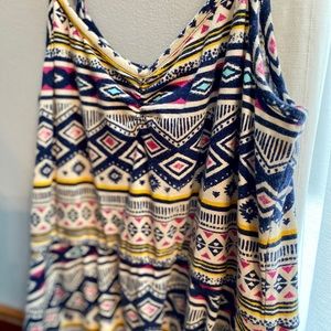 Aztec patterned sundress